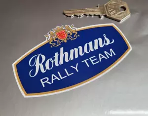 LOGOTIPO DEL PATROCINADOR DEL EQUIPO DE RALLY ROTHMANS Porsche 911 Escort BDA - Imagen 1 de 1
