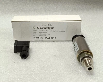 Gems 1200BGC2501A3UA Pressure Transducer 4-20mA 0-250 Bar - Image 1 of 4