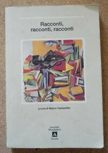 LIBRO RACCONTI RACCONTI Marco Cazzavillan 1992 Mondadori Scuola tascabile. - Picture 1 of 2
