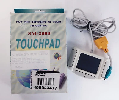 Mouse serie Touch Pad PC Concepts Sm-2000 486 386 de colección con caja Foto 1 de 2