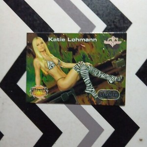 2003 Benchwarmers Katie Lohmann Liquid Hotties FX Insert Chromium Card 4 Of 8