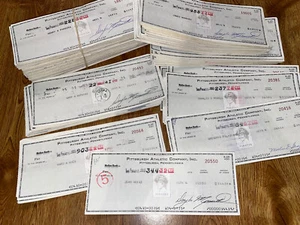 Pittsburgh Pirates 1978: cheque de nómina firmado (jugadores/personal) - Imagen 1 de 4