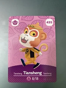 Series 5 Animal Crossing Amiibo Card 435 Tiansheng US Nintendo ACNH - Picture 1 of 1