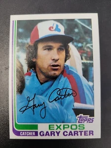 1982 Topps GARY CARTER Baseball Card #730 Montreal Expos Set Break NM-MINT - Picture 1 of 6
