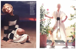 2001 Inez Van Lamsweerde Vinoodh Matadin Kate Moss EDITORIAL REVISTA - Imagen 1 de 9