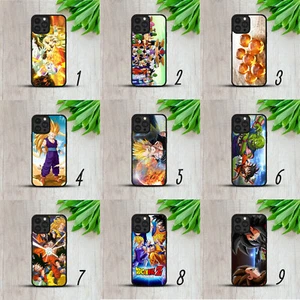 DBZ DRAGON BALL Z ANIME MANGA TPU PHONE CASE COVER FOR IPHONE 7 8 XR 11 12 13 14 - Picture 1 of 13