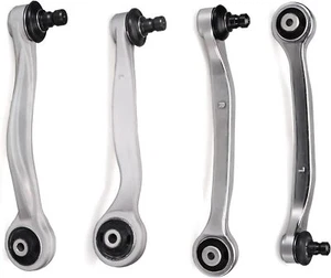 Conjunto de brazo de control delantero superior delantero trasero y rótula de 4 piezas para Audi - Imagen 1 de 1