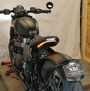 NEW RAGE CYCLES Fender Eliminator Kit for Triumph Bonneville Bobber 1200 - Foto 1 di 1