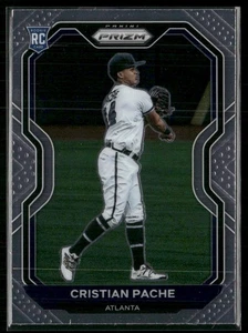 2021 PANINI PRIZM CRISTIAN PACHE RC ATLANTA BRAVES #144 - Picture 1 of 2