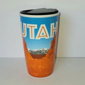 Vaso de cerámica Starbucks Utah 2017 serie de viaje de 12 OZ - Imagen 1 de 7