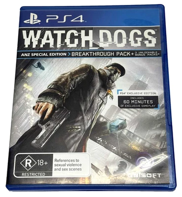 Watch Dogs Sony PS4 Playstation 4 - image 1 of 2