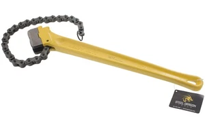 Steel Dragon Tools® 18" Chain Pipe Wrench 31320 5" Capacity - Picture 1 of 5