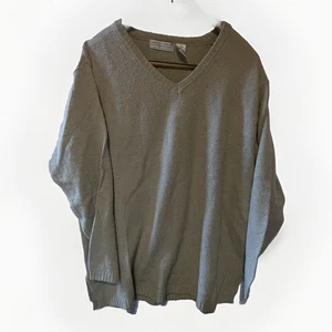 Carolyn Taylor Women’s Size Large Tan Wool Blend Pullover Sweater - Picture 1 of 4