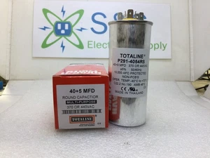 Totaline P291-4054RS 40.0+5 MFD +/-5% 370/440VAC 50/60Hz 70c/-40c - Picture 1 of 4