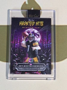 2025 Wild Card Haunted Hits Multi Sport BEN ROETHLISBERGER 1/1 🔥 - Picture 1 of 3