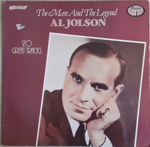 Al Jolson – The Man And The Legend - Vinyl LP UK Import - EX/VG+ - Picture 1 of 2