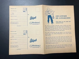 Beilage, Werbezettel in Liliput die fröhliche Jugendzeitschrift - Bild 1 von 1