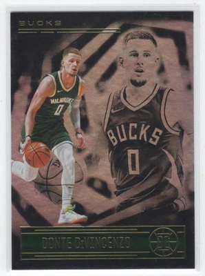 #87 2020-21 Panini Illusions Donte DiVincenzo Milwaukee Bucks - Image 1 of 2