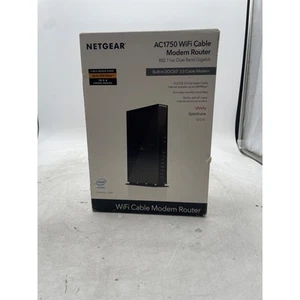 NETGEAR AC1750 802.11 AC 680 Mbps 4 Port Gigabit Wireless AC Router JEC1 - Picture 1 of 7