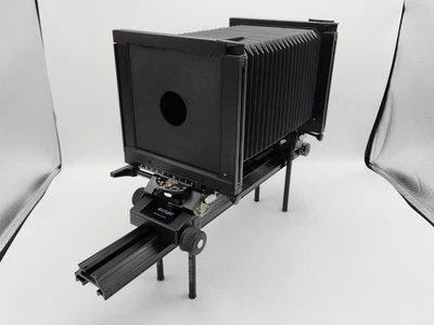 Câmera Sinar A-1 Alpina 4x5 Rail somente com placa de lente 42,5mm, vidro fosco - Imagem 1 de 4