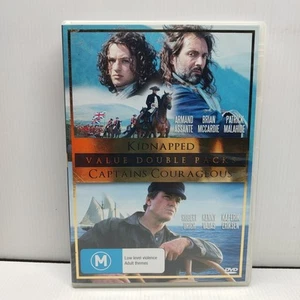 Kidnapped / Captains Courageous (DVD, 1995, 1996) Armand Assante, Robert Urich - Picture 1 of 6