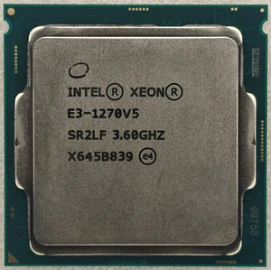 Intel Xeon E3-1270V5 SR2CP SR2LF 3.6GHz 4Cores 80W LGA 1151 CPU Processor - Picture 1 of 2