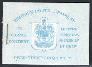 [OOS] Canada #BK31d MNH Booklet 1937 Turquoise Type II [231a-233a English] - Picture 1 of 2