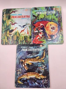 3 VTG Kids Bk lot-Stories From Panchatantra 1-3 HC Children's Bk Trust New Delhi - Picture 1 of 20