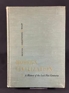Modern Civilization - A History Of The Last Five Centuries — 1962, 7th Printing - Imagen 1 de 10
