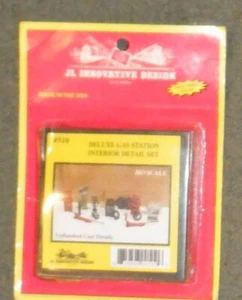 JL Innovative HO scale Design Deluxe Gas Station Interior Detail Set #510 - Picture 1 of 1