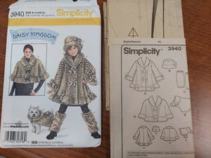 Simplicity Sewing Pattern 3940 Size A 3-8/ XS-XL - Picture 1 of 1