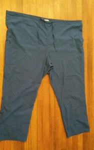 SCRUB ZONE Blue Scrub Pants Sz 3X - Picture 1 of 4