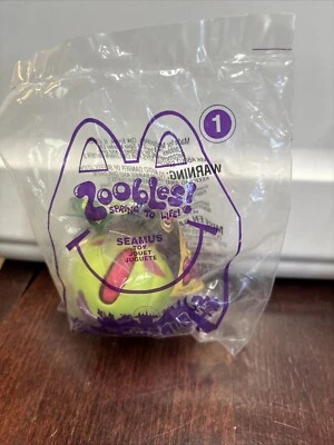 Zoobles! McDonalds Happy Meal Toys #1 Seamus 2011 nuevo en paquete sellado Foto 1 de 2