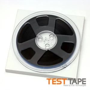 Speed and Flutter Test Tape, ¼” 7.5 ips (19,05 cm/s) 3150 Hz, 3 Min. - Bild 1 von 1