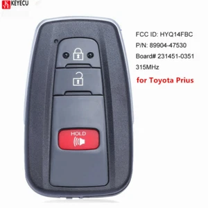 for Toyota Prius 2016 2017 2018 - 2021 Smart Key Keyless Remote Fob 231451-0351 - Foto 1 di 2