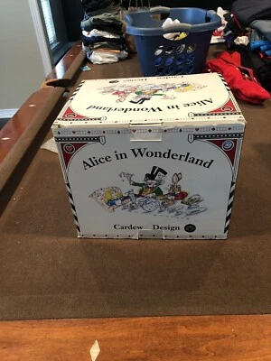 Alice in Wonderland Madhatter's Teaparty Porcelain Teaset - Image 1 of 4