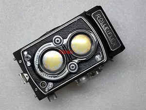 Rolleiflex Automat 6x6 Modello K4A Ricambio Copertura Pelle Pretagliata Autoadesiva! - Foto 1 di 8