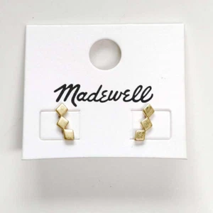 New MadeWell Geometric Small Stud Earrings Gift Vintage Women Party Show Jewelry - Picture 1 of 4