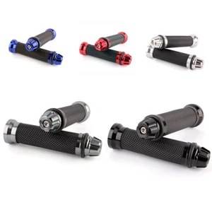 Empuñaduras de goma para manillar de motocicleta de 7/8" para Honda Yamaha Suzuki CBR1000RR - Imagen 1 de 35