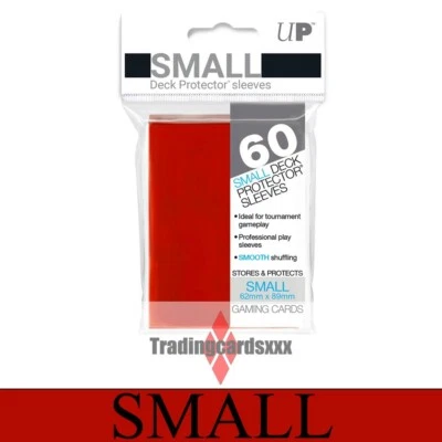 Ultra PRO - 60 Protèges Cartes Deck Protector Sleeves SMALL : Rouge