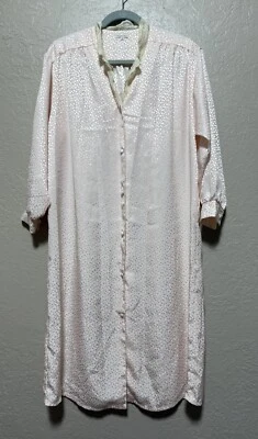 Camisón vintage Christian Dior para mujer rosa pijama ropa de salón talla mediana Foto 1 de 4