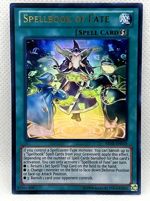 Yugioh Spellbook of Fate ABYR-EN059 Ultra Rare NM - Image 1 of 2