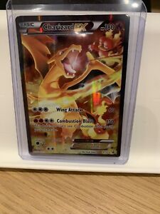 Charizard EX XY121 Pokemon Card Holo Full Art Near Mint Black Star Promo
