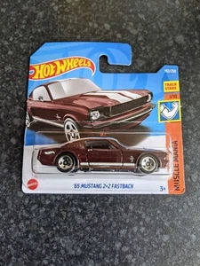 Hot Wheels HCX81 2022 Muscle Mania 1/10 Ford 1965 Mustang 2+2 Fastback 192/250 - Picture 1 of 1