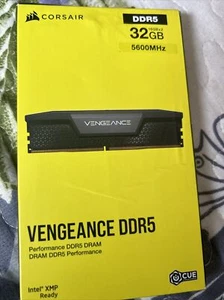 New Sealed Corsair Vengeance 32GB 16GBx2 DDR5 5600MHz C36 Memory - Picture 1 of 2