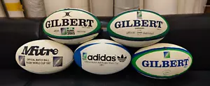 Rugby World Cup BUNDLE OF 5 Official Match Balls - 1987 to 2003- Size 5 Adult - Picture 1 of 1