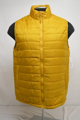 NUEVO CHALECO ACOLCHADO SONOMA para hombre talla 2XL HILADO DORADO NUEVO CON ETIQUETAS Foto 1 de 4