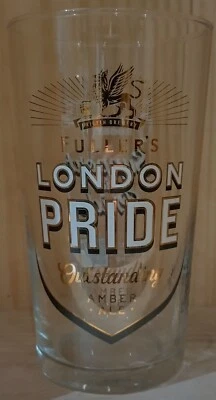 2023 Fuller's, London Pride Outstanding Amber Ale Pint Glass - Image 1 of 4
