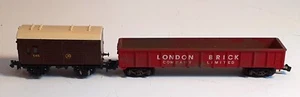 LIMA N GAUGE - GWR HORSE BOX & BRICK WAGON 'LONDON BRICK' - Picture 1 of 11