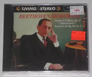 HOROWITZ "BEETHOVEN SONATA IN F MINOR, IN D" CD RCA LIVING STEREO NEW SEALED - Picture 1 of 2
